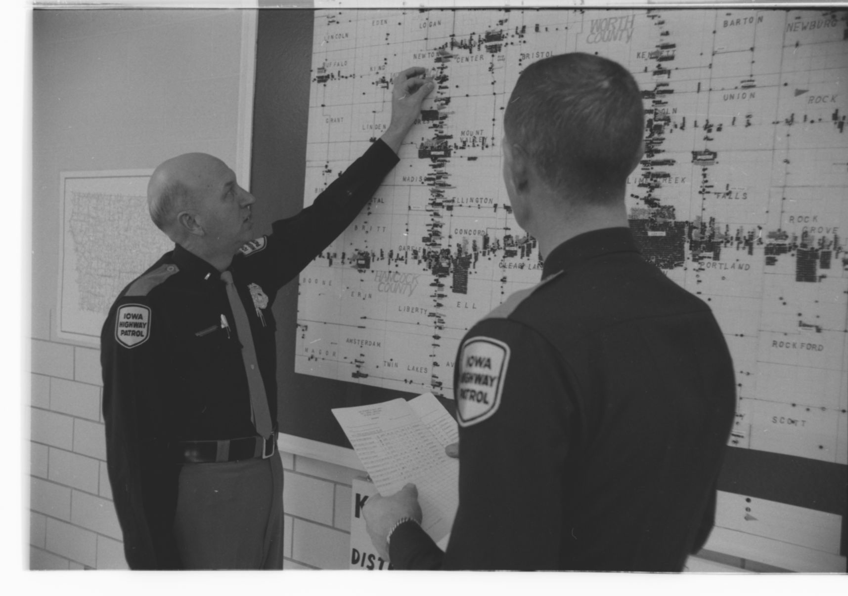 Highway Patrol Office Map
